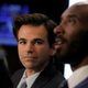 New investment partners Jeff Stibel and Kobe Bryant give an interview together on CNBC at the New York Stock Exchange on August 22.